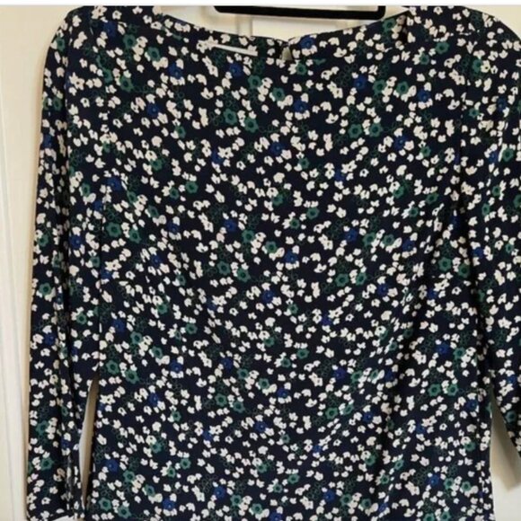 Hobbs 'Rosie' Floral Dart Front Top - SIZE 6 - Picture 2 of 2
